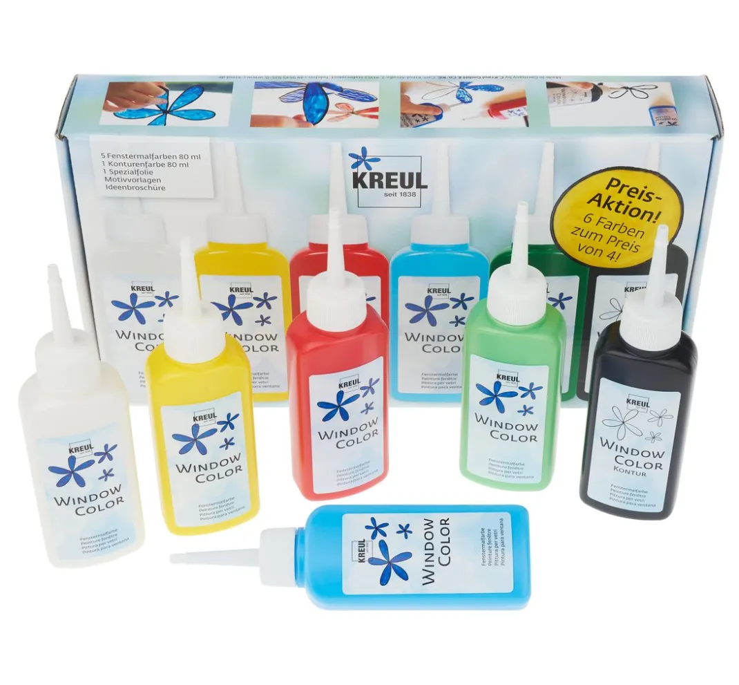 Kinder Kreul Kreative Window Color|Window Color>Kreul Window Color Aktionsset