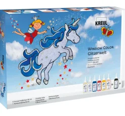 Kinder Kreul Kinder Window Color|Malsets>Kreul Window Color Set "Glitzerwelt"