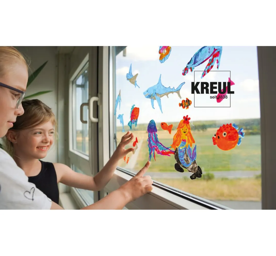 Kinder Kreul Window Color|Malsets>Window Color Set "Magic Sea"