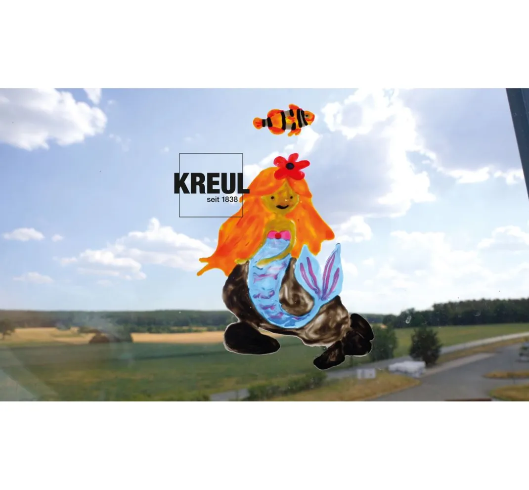 Kinder Kreul Window Color|Malsets>Window Color Set "Magic Sea"