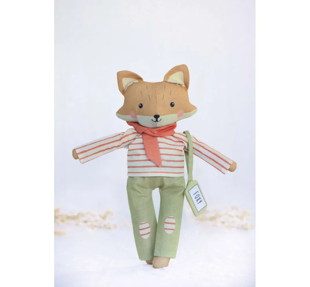 Kinder stafil Näh-Sets|Kuschel- & Wärmetiere>Kuscheltier Nähset Coccolini "Foxy"