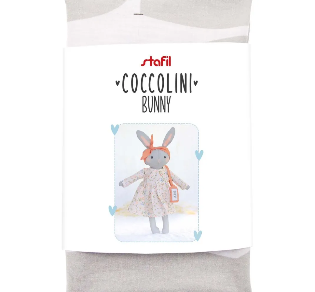 Kinder stafil Näh-Sets|Kuschel- & Wärmetiere>Kuscheltier Nähset Coccolini "Bunny"