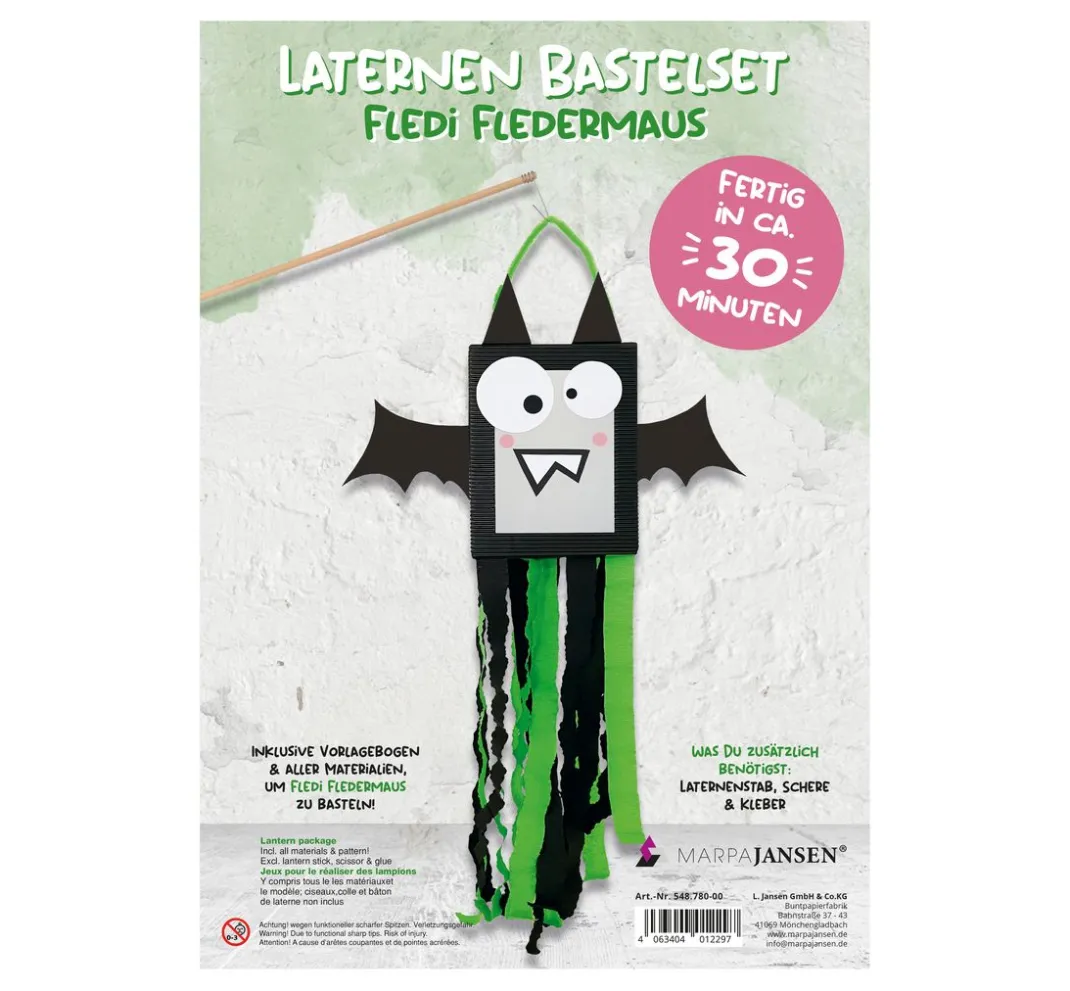 Kinder MarpaJansen Laternen-Bastelsets|Papier>Laternen Bastelset
