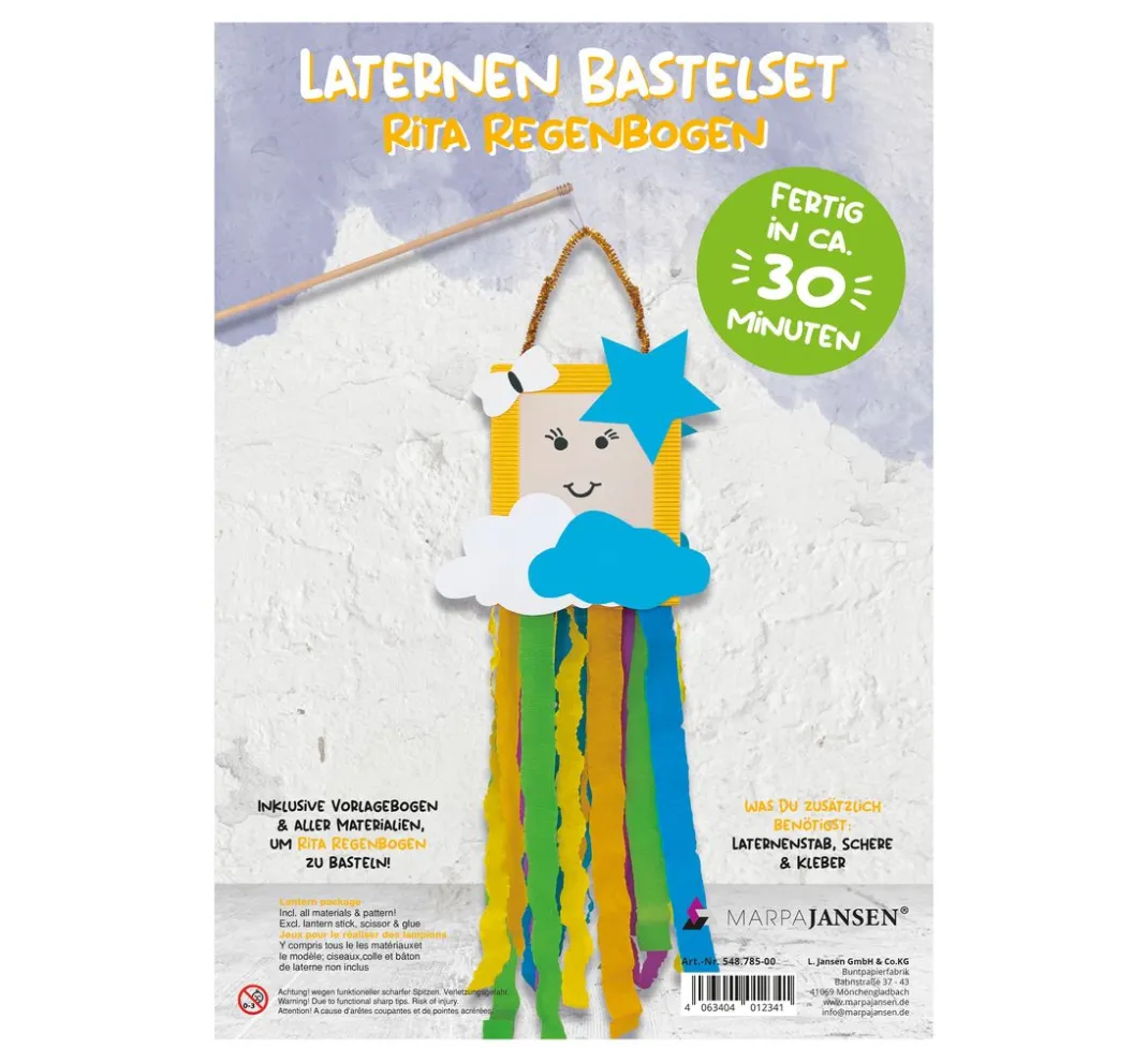 Kinder MarpaJansen Laternen-Bastelsets|Papier>Laternen Bastelset