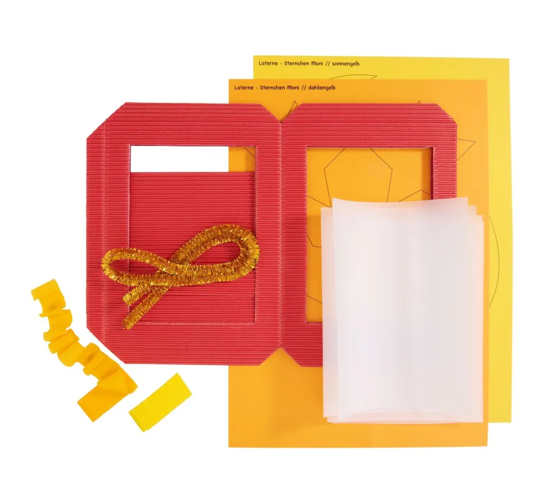 Kinder MarpaJansen Laternen-Bastelsets|Papier>Laternen Bastelset
