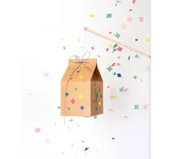 Kinder folia Laternen-Bastelsets|Laterne Basteln>Laternen-Bastelset "Starlight", inkl. LED Licht