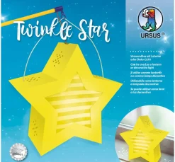 Kinder URSUS Laternen-Bastelsets|Laterne Basteln>Laternen-Bastelset "Twinkle Star"