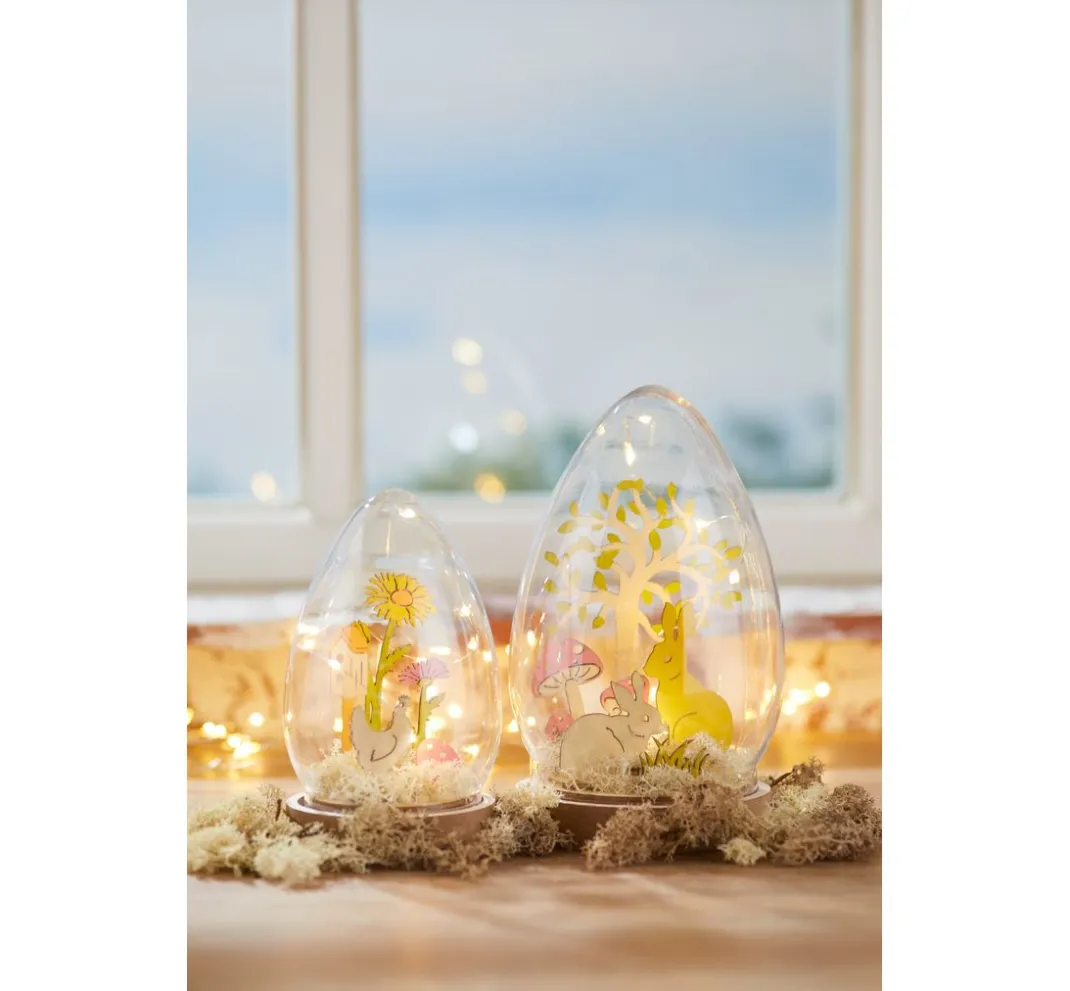 creativ company Led-Kerzen & Led-Teelichte|Lichterketten>LED-Lichterkette mit Batteriedose