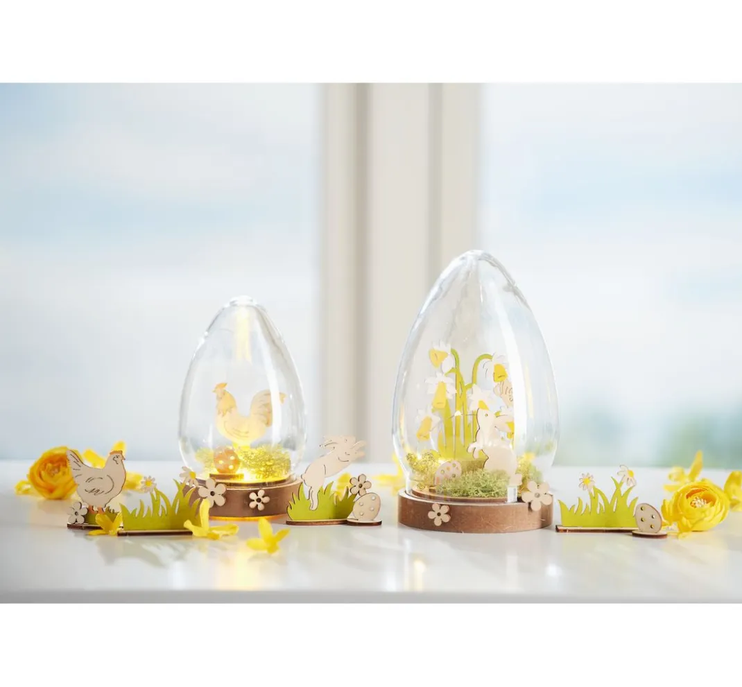 creativ company Led-Kerzen & Led-Teelichte|Lichterketten>LED-Lichterkette mit Batteriedose