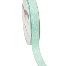 PRÄSENT Geschenk- & Ringelband|Deko-, Motiv- & Schmuckband>Leinenband "Ostern"