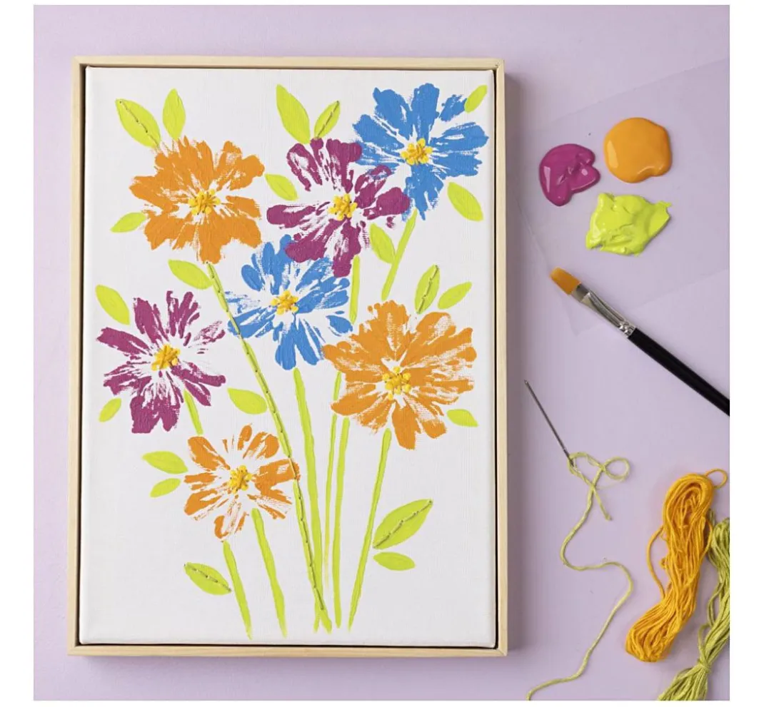 creativ company Standard Keilrahmen|Spezial Keilrahmen>Leinwand mit Rahmen, 30 x 30 cm