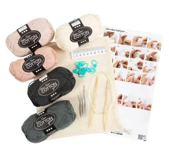 creativ company Stricken|Strickwolle>Lernset Stricken "Waschlappen"