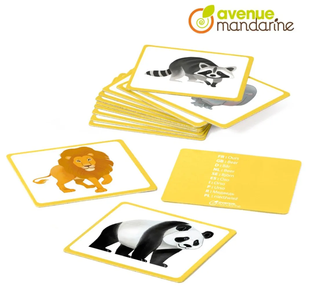 Kinder My Mandarine Weitere Geschenkideen Für Kinder>Lernspiel Bildkarten "Wildtiere"