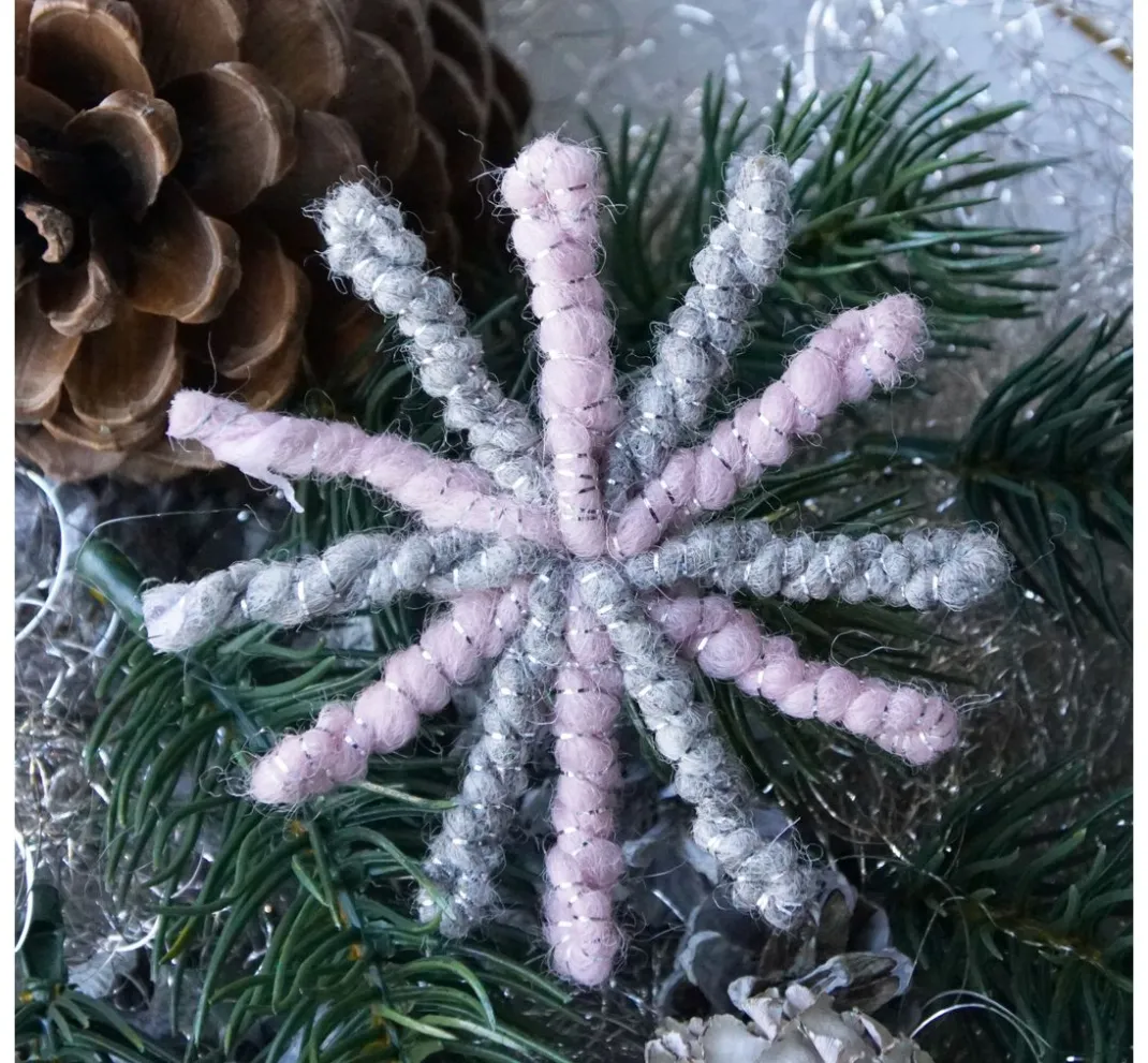 ohne Marke Bücher>Magazin DIY Filz + Wolle + Draht Herbst Weihnachten "Retro-Wickelsterne"