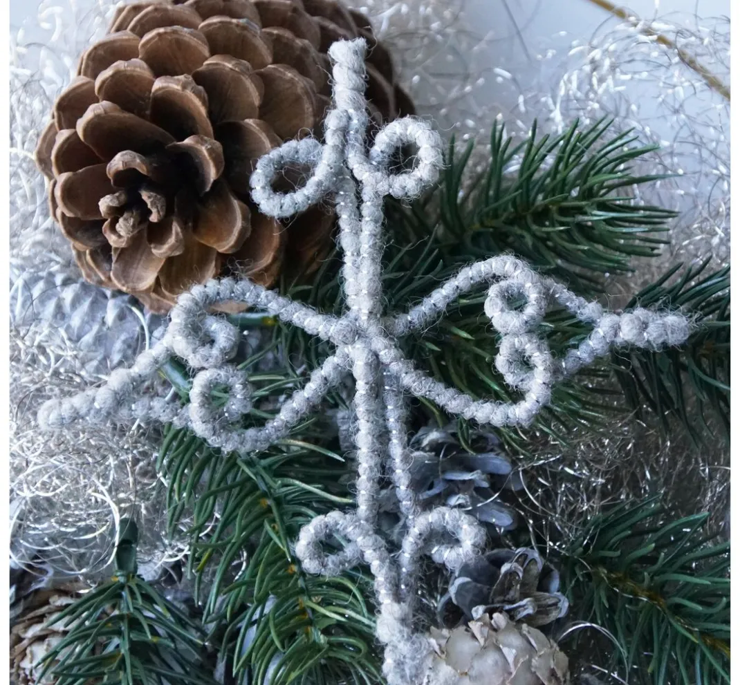 ohne Marke Bücher>Magazin DIY Filz + Wolle + Draht Herbst Weihnachten "Retro-Wickelsterne"