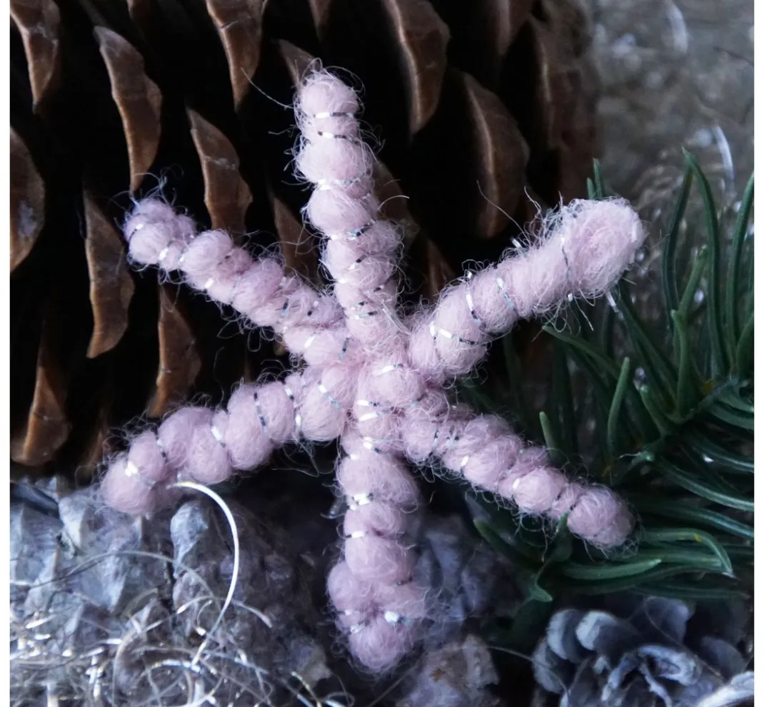 ohne Marke Bücher>Magazin DIY Filz + Wolle + Draht Herbst Weihnachten "Retro-Wickelsterne"
