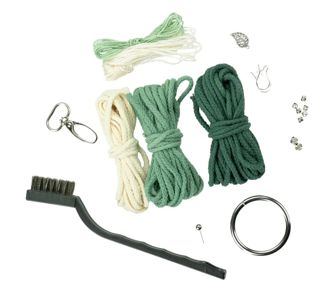Kinder Topp Bänder|Makramee>Makramee-Schmuckset "Choose Happy"