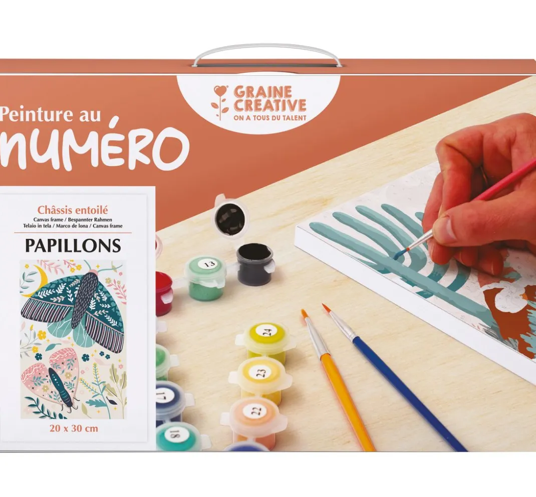 Graine Creative Malen Nach Zahlen>Malen nach Zahlen, Keilrahmen
