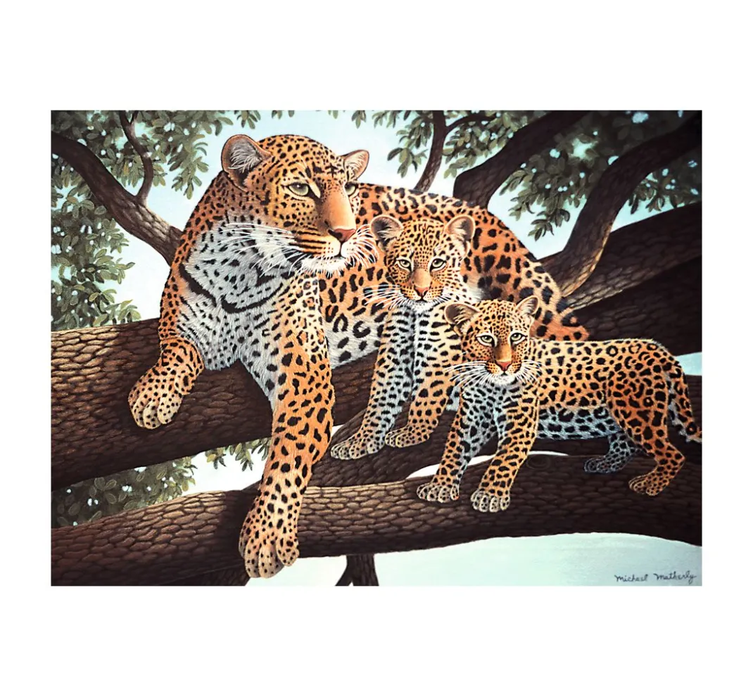 Kinder Royal Langnickel Malsets|Malen Nach Zahlen>Malen nach Zahlen "Leoparden"