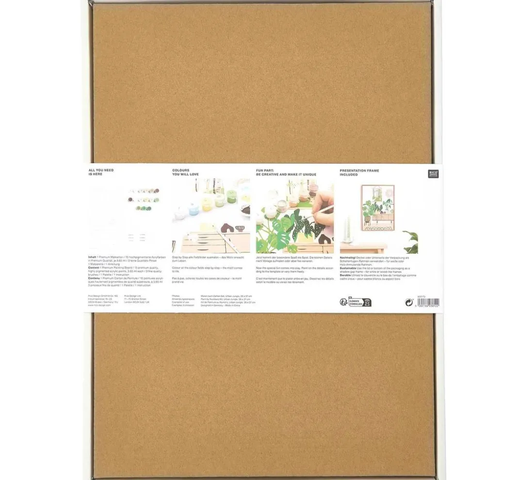 Kinder Rico Design Malsets|Malen Nach Zahlen>Malen nach Zahlen "Urban Jungle"