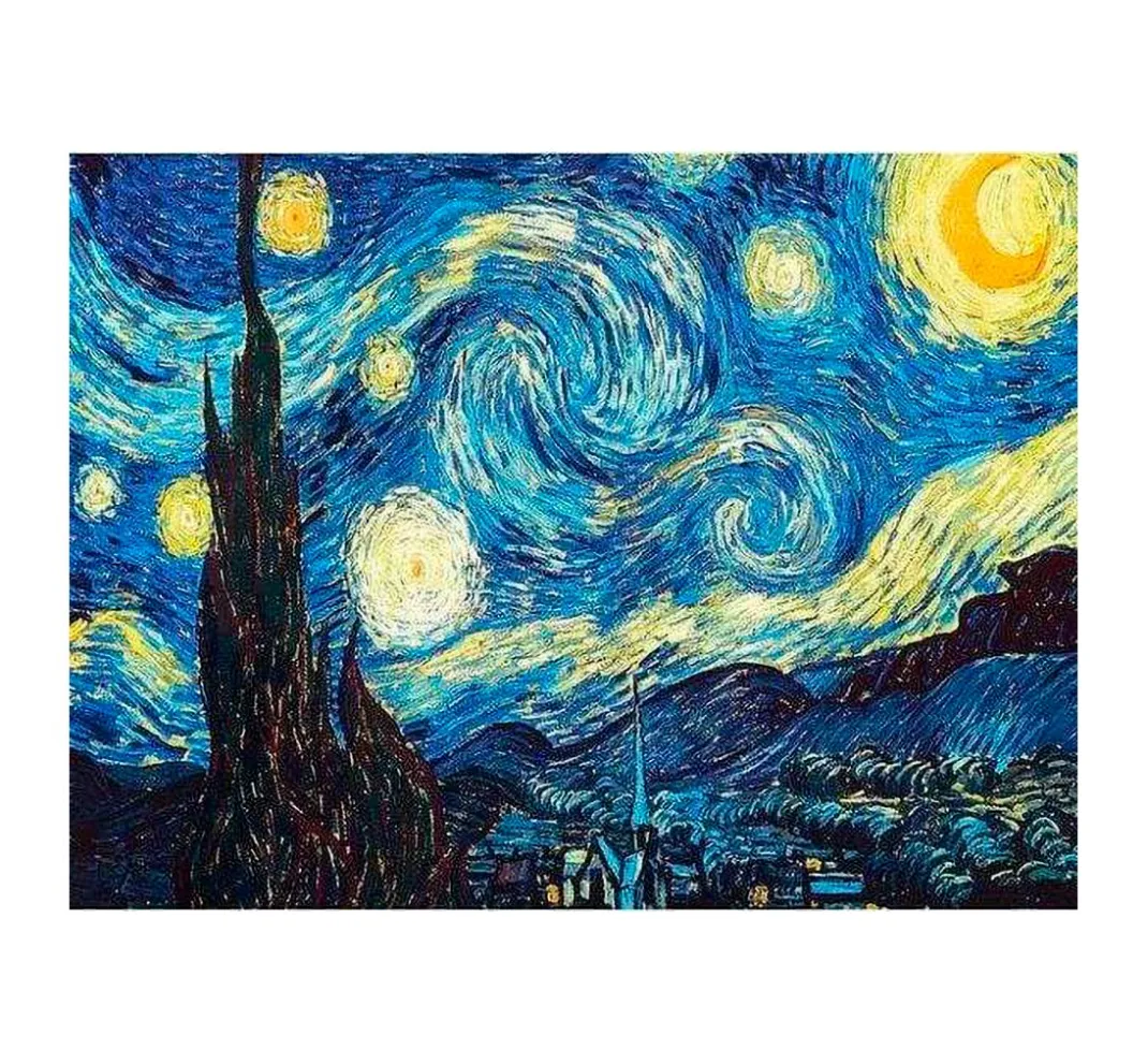 Kinder Figured'Art Malsets|Malen Nach Zahlen>Malen nach Zahlen "Van Gogh - Sternennacht"