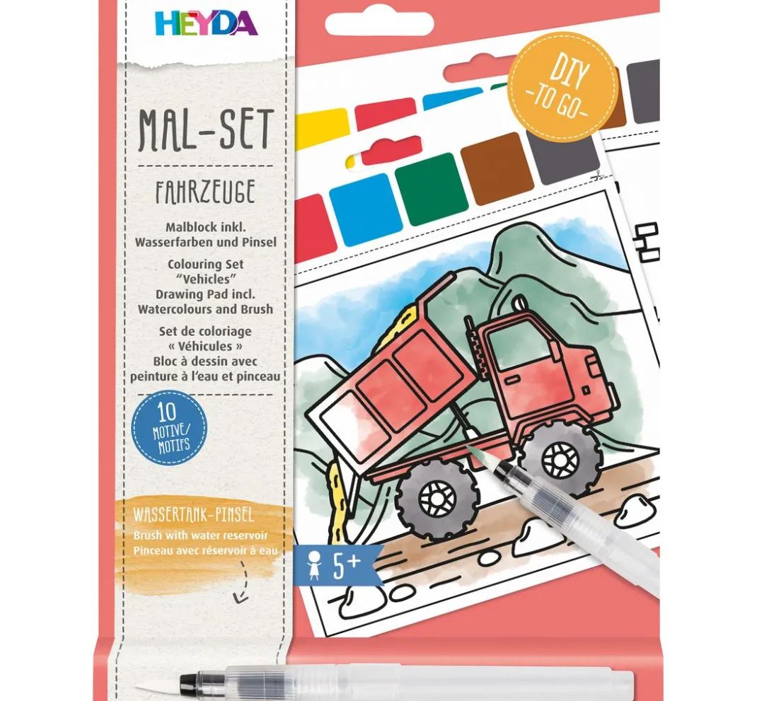 Kinder Heyda Malsets|Papier>Mal-Set