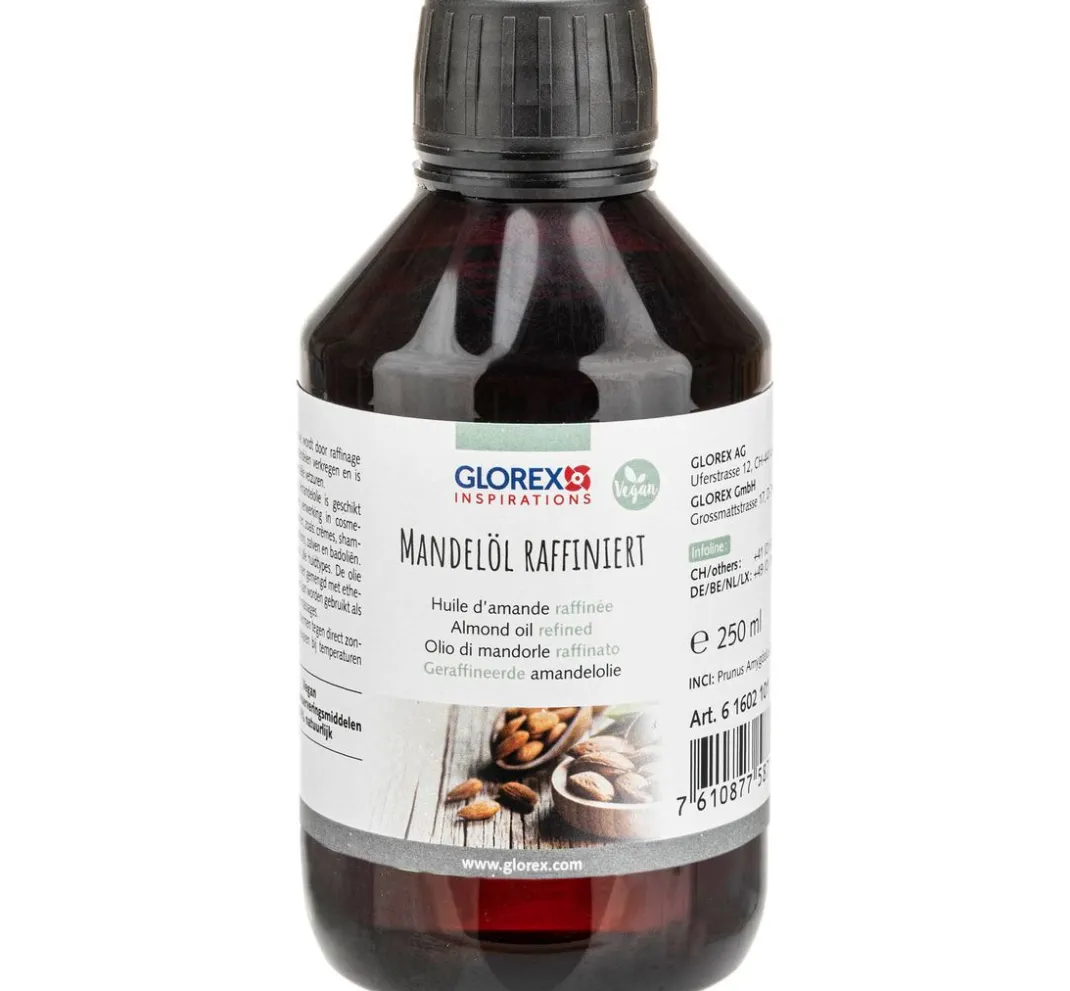 GLOREX Naturkosmetik|Seifen-Design>Mandelöl, raffiniert
