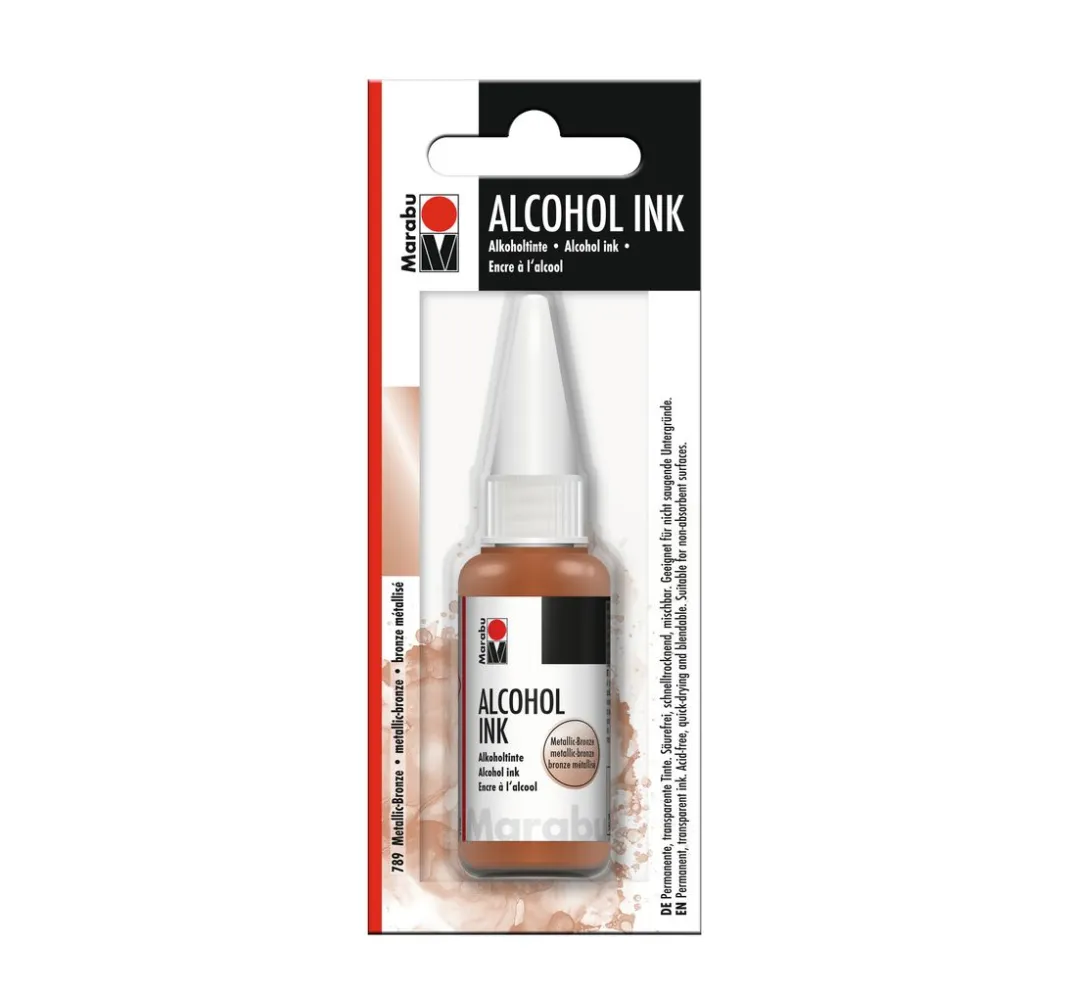 Marabu Künstlerfarbe|Glas- & Porzellanmalfarbe>"Alcohol Ink"