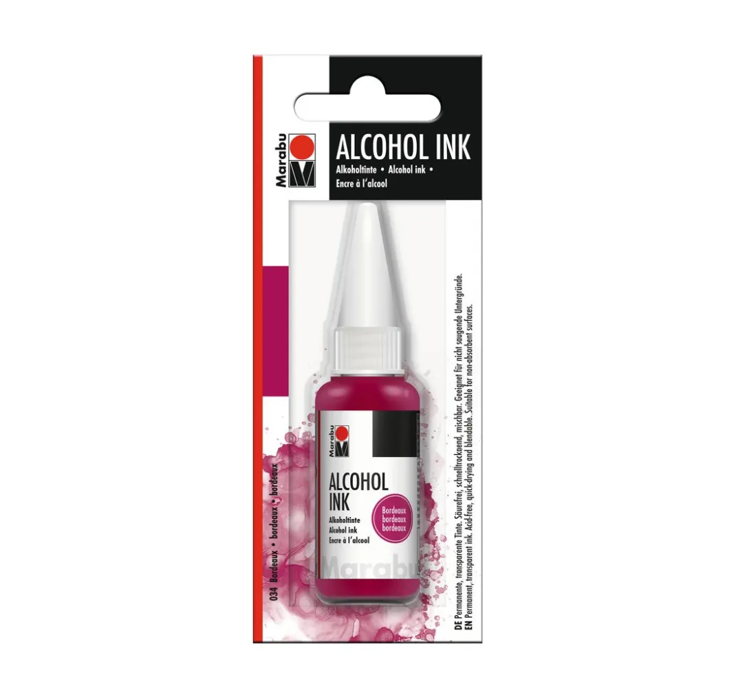 Marabu Künstlerfarbe|Glas- & Porzellanmalfarbe>"Alcohol Ink"
