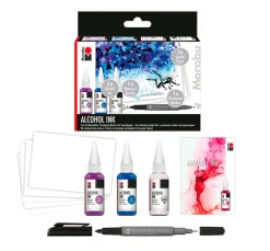 Marabu Farbsets|Künstlerfarbe>Alcohol Ink-Set "UNDERWATER"