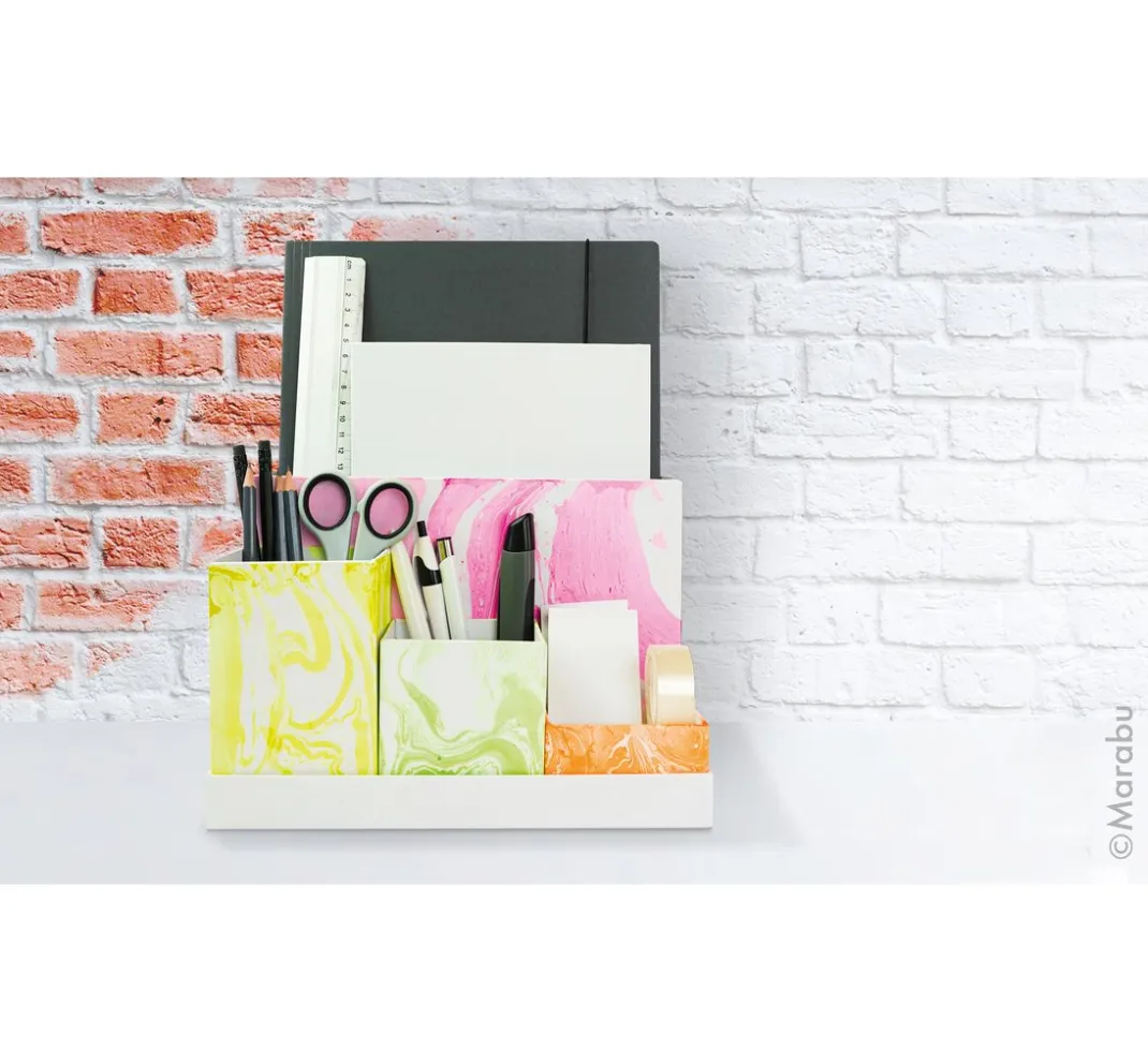 Marabu Marmorieren|Farbsets>EASY MARBLE-Set "NEON"