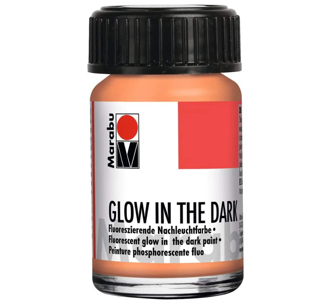 Marabu Effektfarbe>GLOW IN THE DARK-Set "STARS"