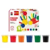 Kinder Marabu Fingerfarbe|Fingerfarbe>KIDS FINGERFARBE 6ER SET