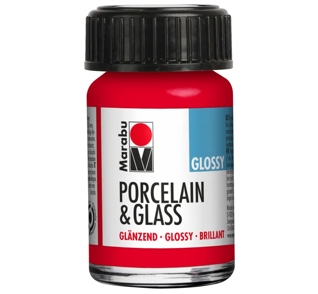 Marabu Glas- & Porzellanmalerei|Glas- & Porzellanmalfarbe>Porcelain & Glass, "Glossy"