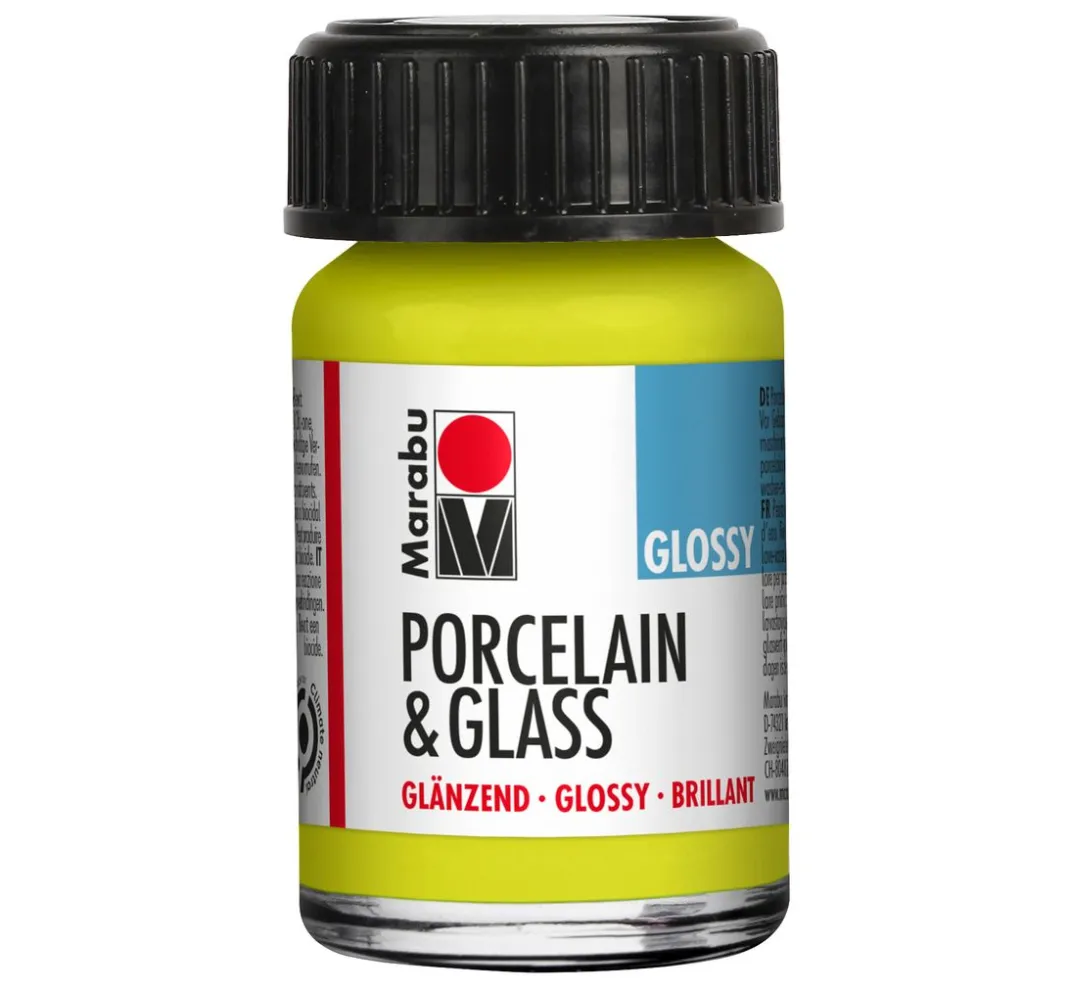 Marabu Glas- & Porzellanmalerei|Glas- & Porzellanmalfarbe>Porcelain & Glass, "Glossy"