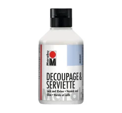 Marabu Serviettenlack|Lacke & Lasuren>-Serviettenlack + Kleber, glänzend, 250ml