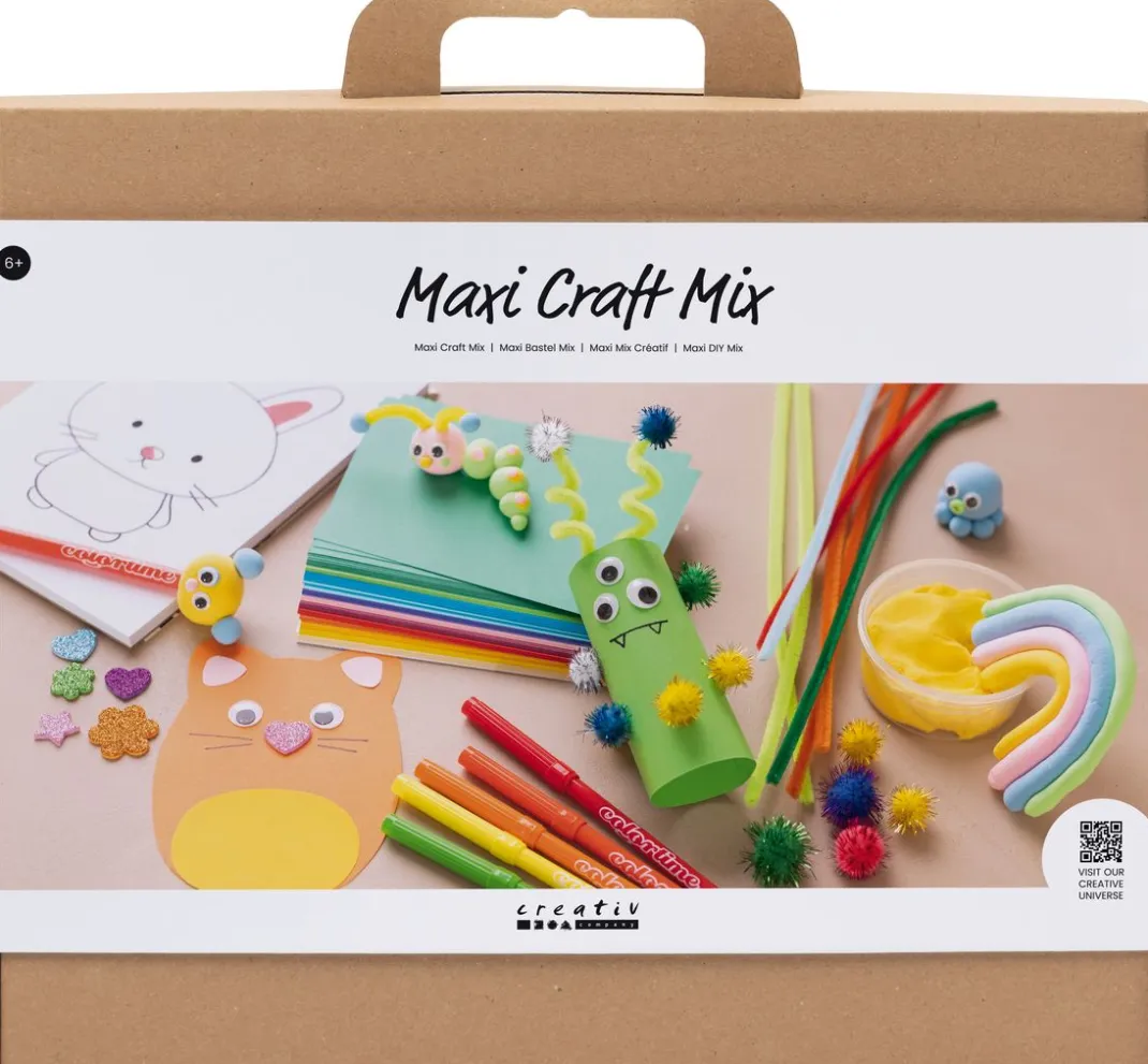 Kinder creativ company Deko-Bastelsets>Maxi Bastel Mix