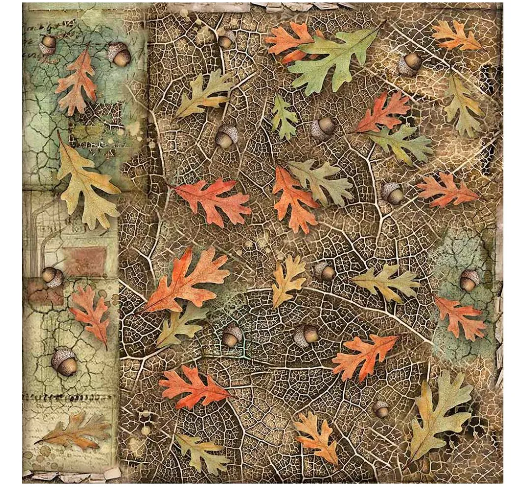 Stamperia Farb- & Motivblöcke|Scrapbooking>Maxi Scrapbook-Block "Forest"