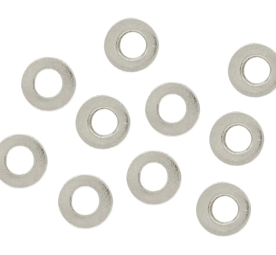 Rayher Metallperlen>Metall Abstandsscheiben, Ø 4 mm