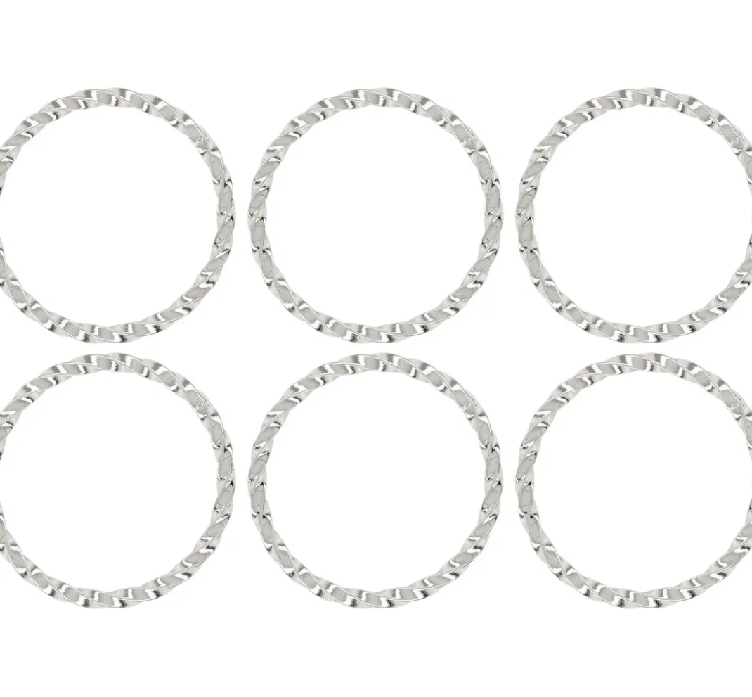Rayher Weitere Verbindungen & Verschlüsse|Metallperlen>Metall Ring gedreht
