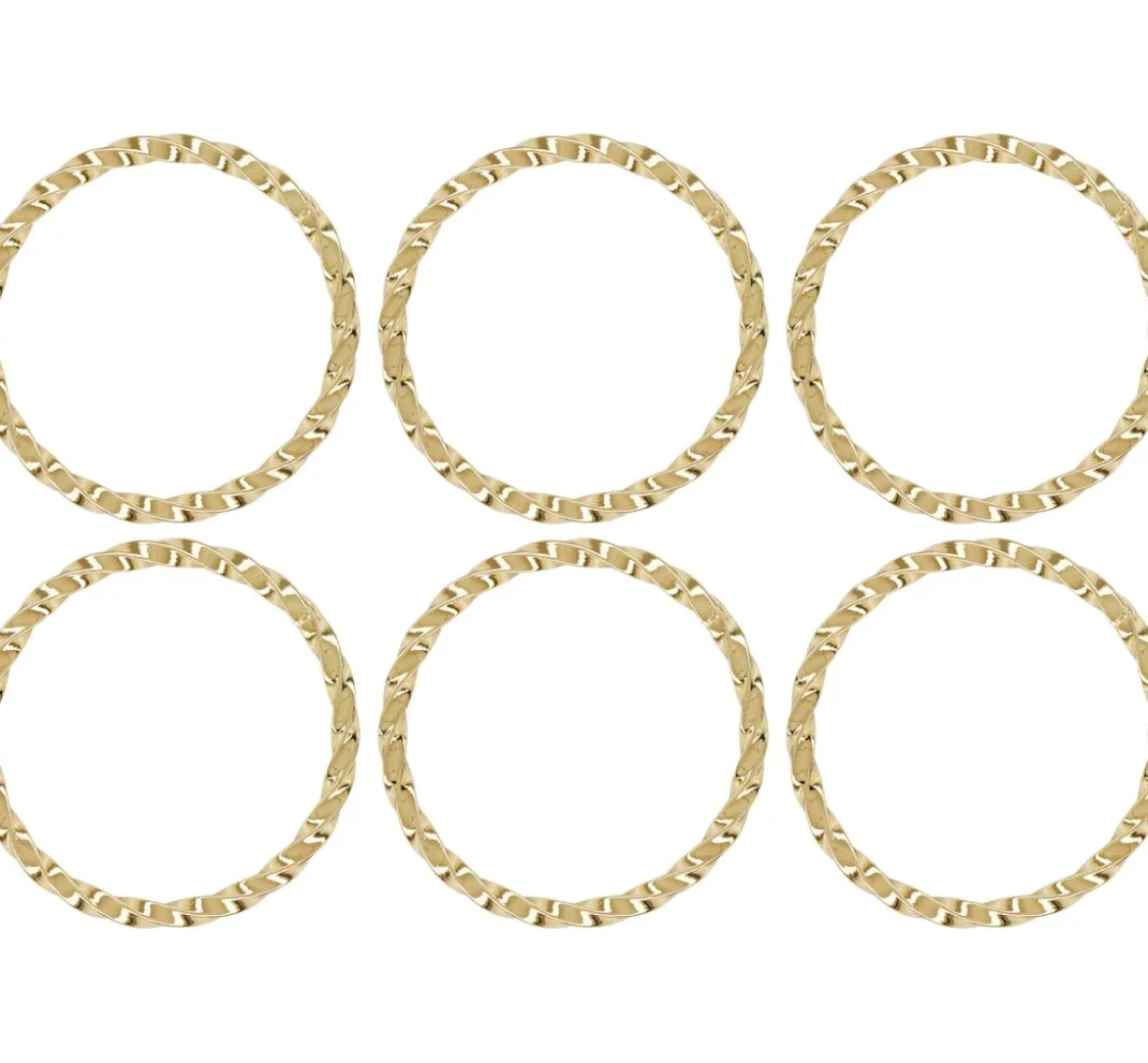 Rayher Weitere Verbindungen & Verschlüsse|Metallperlen>Metall Ring gedreht