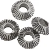 UIT Metallperlen|Großlochperlen>Metallperle, 4 Stück