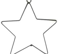 ohne Marke Diverse Materialien|Metallringe>Metallring Stern "Skyla"