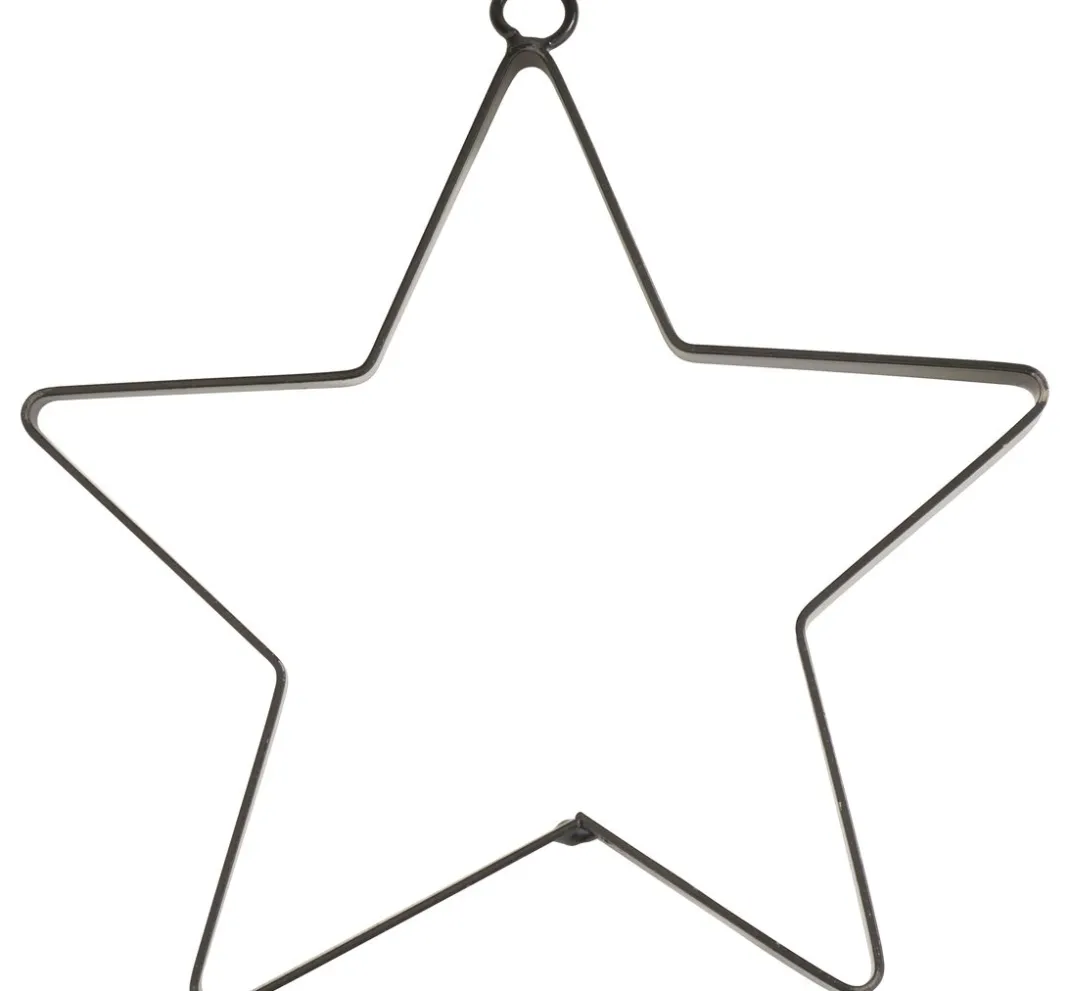 ohne Marke Diverse Materialien|Metallringe>Metallring Stern "Skyla"