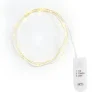 ohne Marke Lichterketten>Micro-LED-Lichterkette, mit Timer, goldfarbener Draht, 20 LEDs