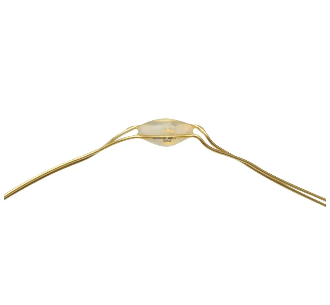 ohne Marke Lichterketten>Micro-LED-Lichterkette, mit Timer, goldfarbener Draht, 20 LEDs