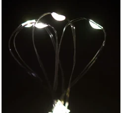 ohne Marke Lichterketten>Micro-LED-Lichterkette, mit Timer, schwarzer Draht, 30 LEDs