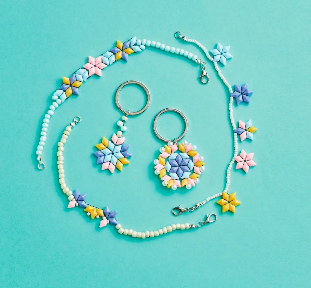 Kinder Topp Kinderschmuck-Sets|Sets>Mindful Mandala - Schmuckset "Calm down"