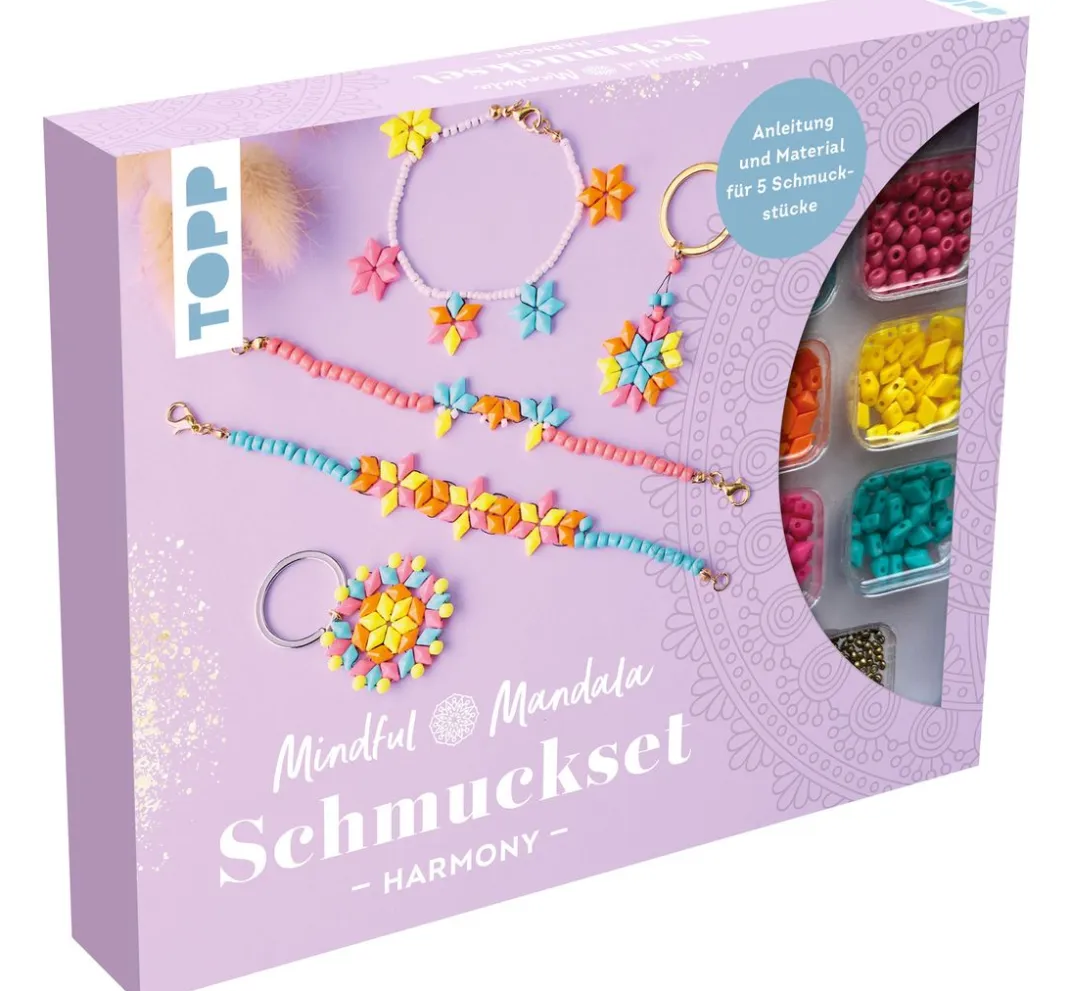 Kinder Topp Kinderschmuck-Sets|Sets>Mindful Mandala - Schmuckset "Harmony"