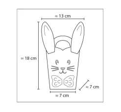 URSUS Tüten & Anhänger|Tüten & Anhänger>Mini Taschen "Osterhase"